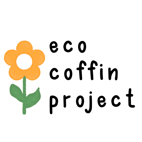 Eco Coffin Project logo vertical