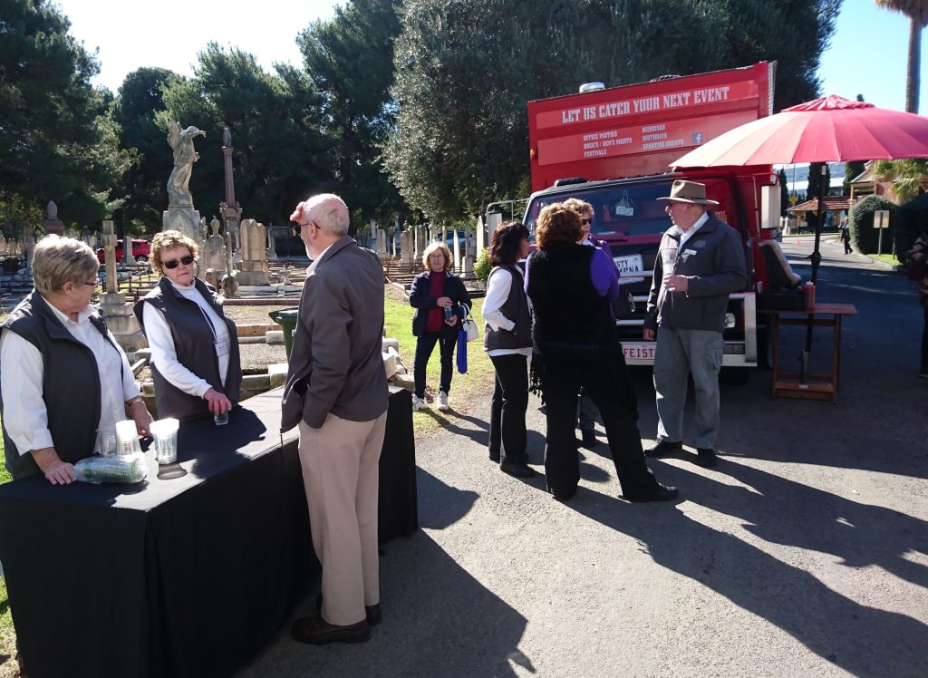 Life Over Lunch event at West Terrace Cemetery