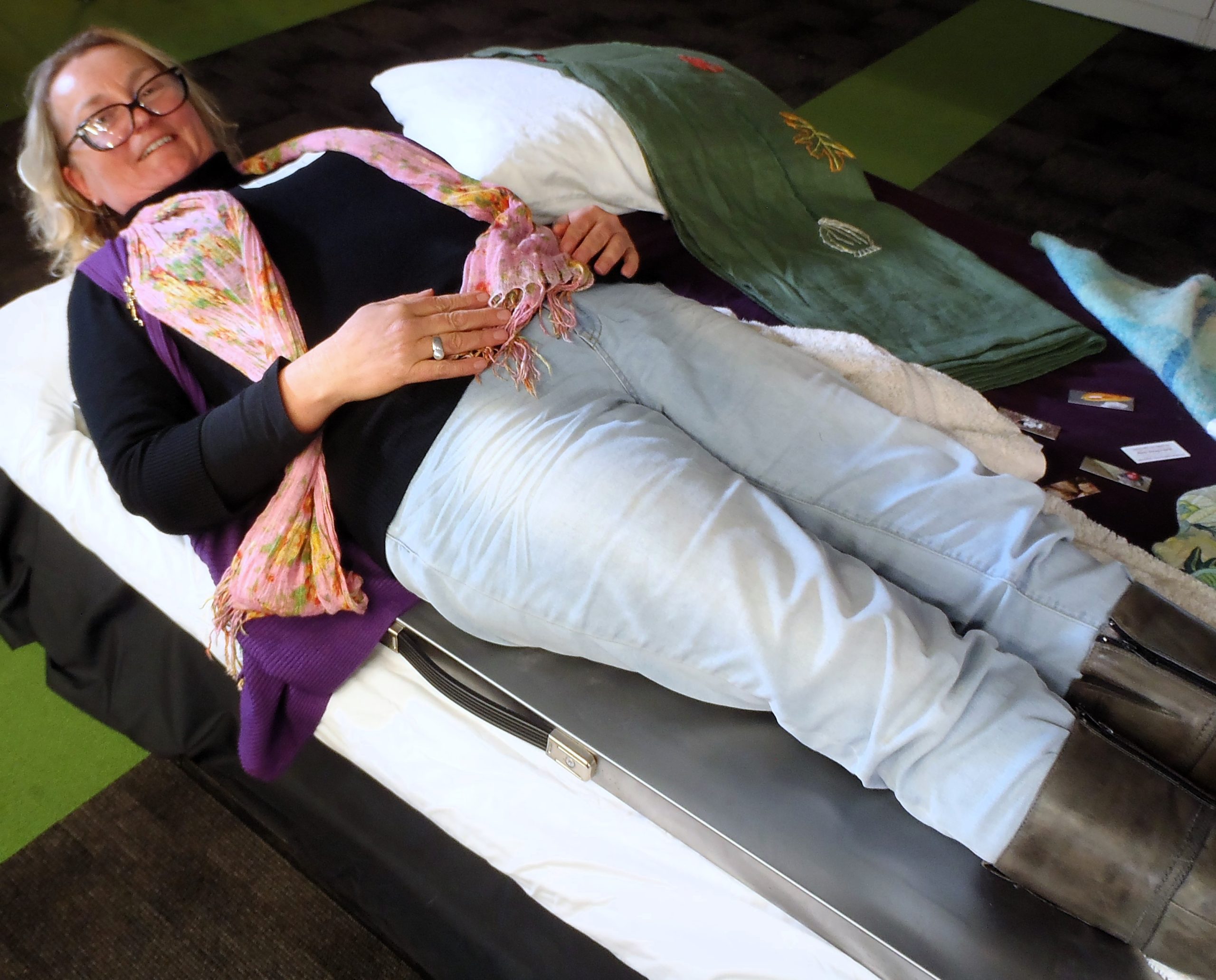 Trialling a cooling bed at the Death Literacy Conference