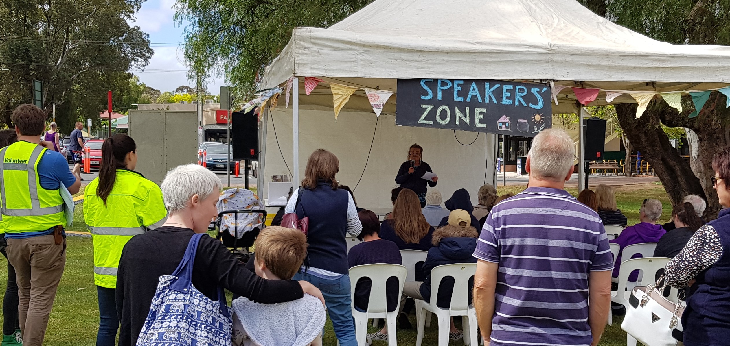 Launch of the Eco Coffin Project at the Gawler Sustainable Living Festival 2019